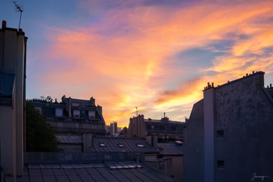 Parisisk gryning – fotografi av Sanning Arkitekter