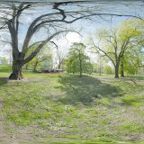 HDRI – Humlegården (senvår, förmiddag) – förhandsgranskning (EV 10.40; Filmic Blender)