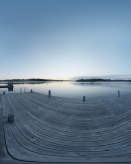 HDRI – Resaröström (sommar, gryning) – förhandsgranskning (EV 8.25; Filmic Blender)