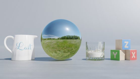 HDRI – Maskrosfält (sommar, middag) – stilleben utan horisont (EV 12.25; Filmic Blender)