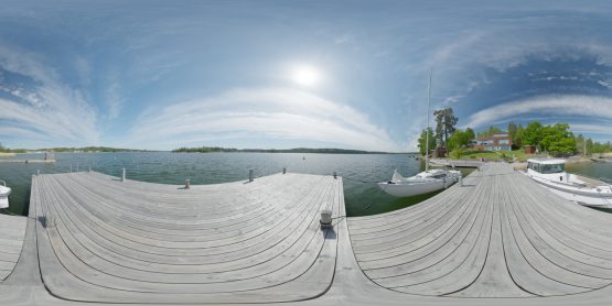 HDRI – Resaröström (sommar, sen förmiddag) – förhandsgranskning (EV 12.60; Filmic Blender)