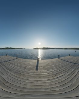 HDRI – Resaröström (sommar, tidig morgon) – förhandsgranskning (EV 12.80; Filmic Blender)