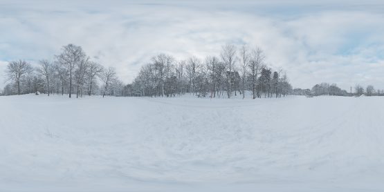 HDRI – Vinterlandskap (vinter, eftermiddag)