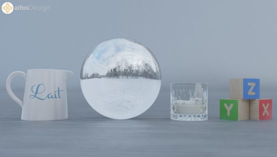 HDRI – Vinterlandskap (vinter, eftermiddag)