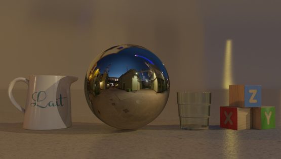 HDRI – Bakgata (sommar, natt) - Bild 3